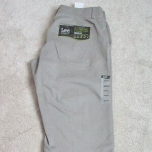 LEE Performance Series Straight Fit Straight Leg Pants For Men Olive Green 32X34